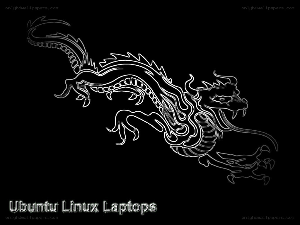 white dragon outline