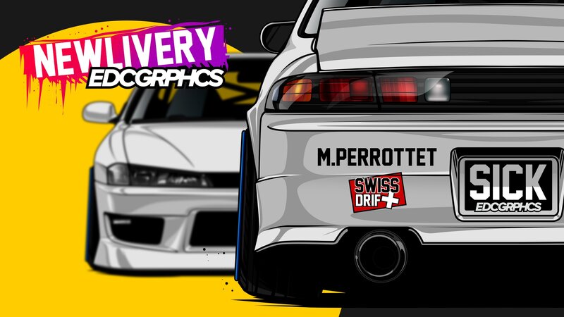 White Drift Cars