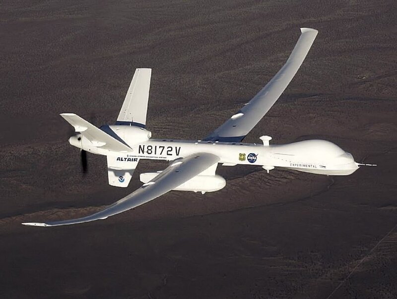 White Drone Aircraft