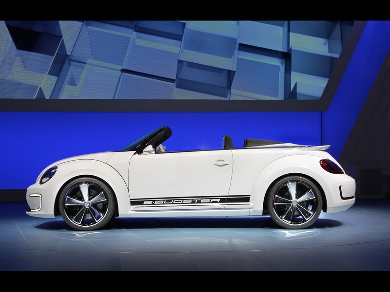 White E-bugster Convertible