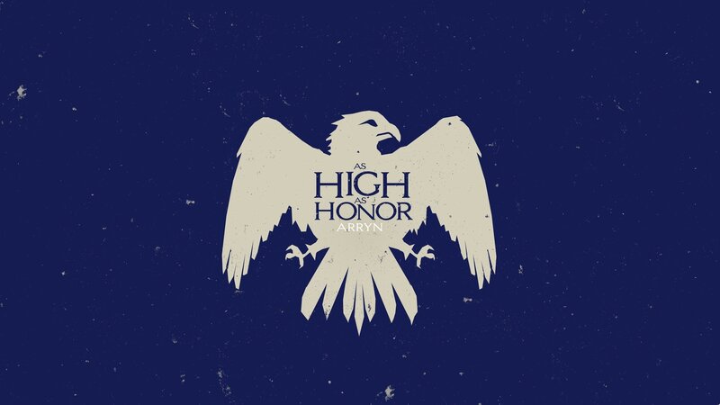White Eagle Emblem — Blue