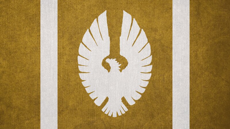 White Eagle Emblem — Gold
