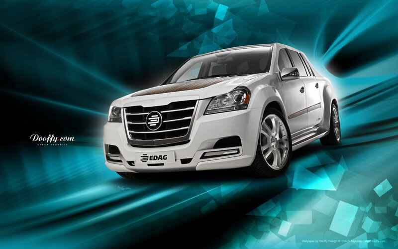 White Edag Car