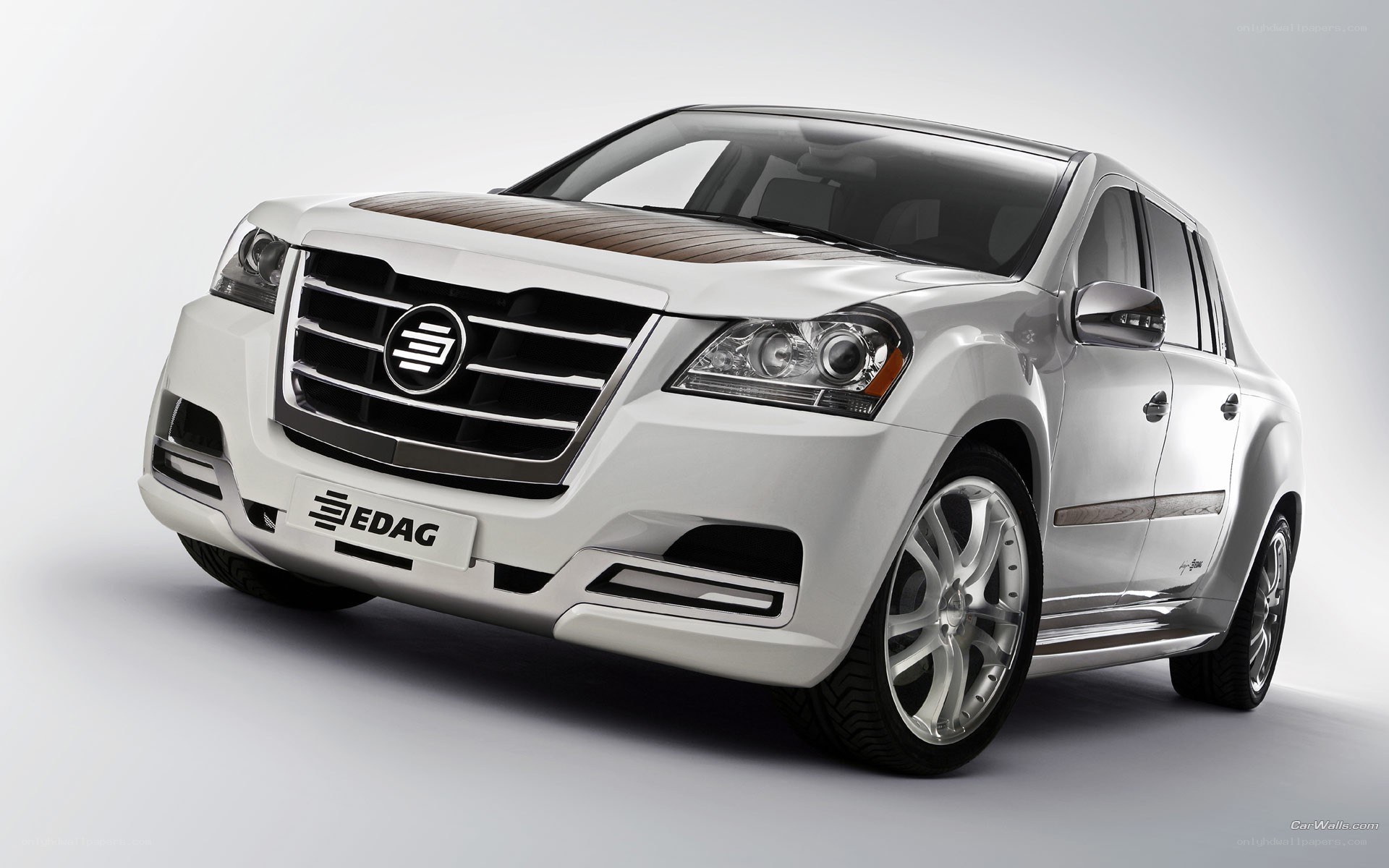 White Edag Concept Vehicle