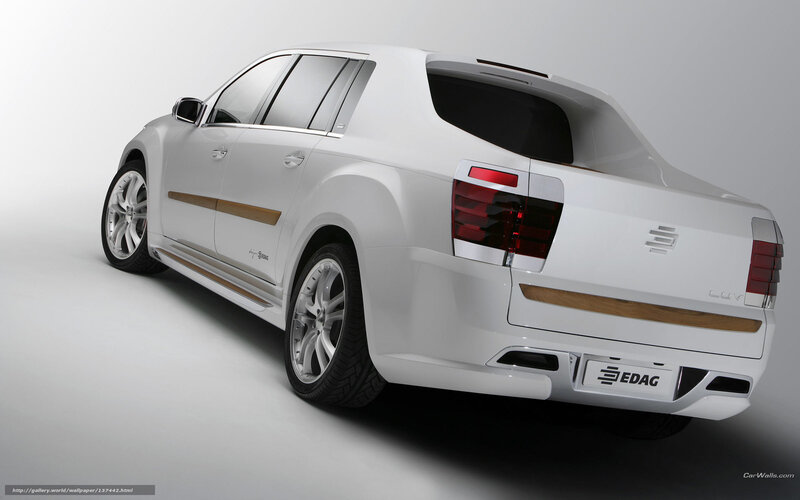 white edag luxury vehicle