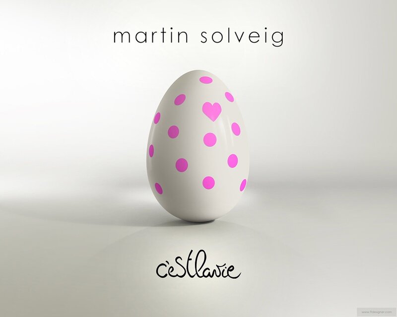 White Egg with Pink Dots — Minimalist