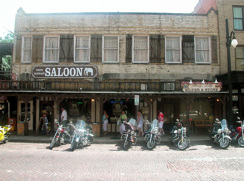 White Elephant Saloon on a sunny day