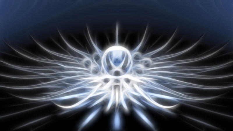 White Energy Burst