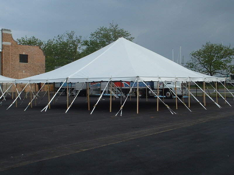 White Event Tent