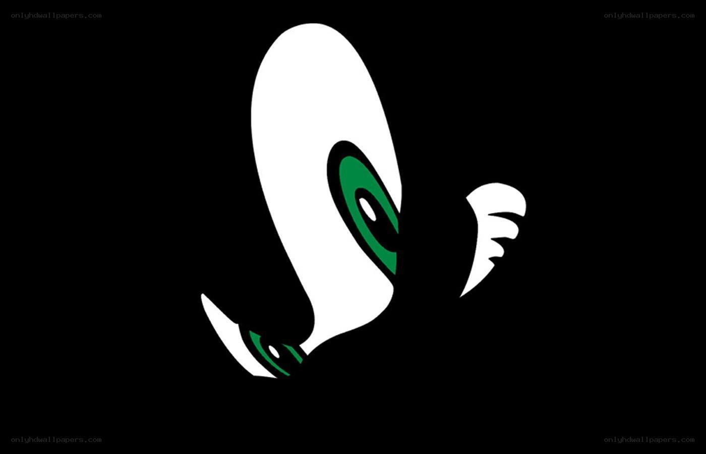 white eyes with green pupils