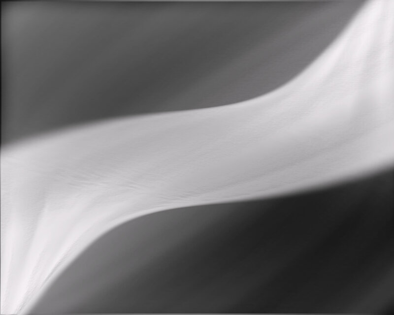 White Fabric Wave