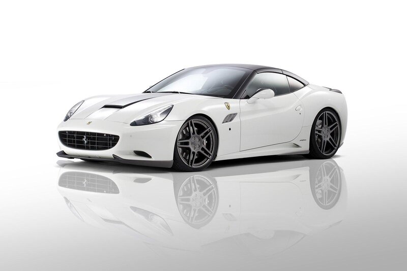 White Ferrari Car — Neutral, Photograph