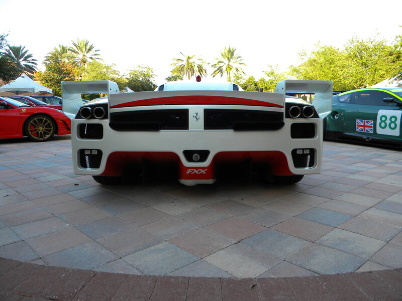 White Ferrari F50 GT
