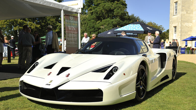 White Ferrari Fxx — Outdoor