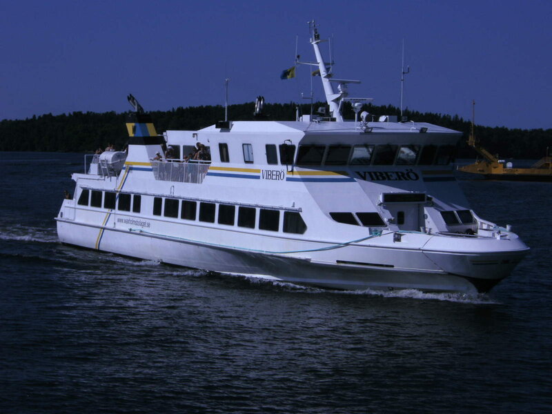 White Ferry Boat — Calm, Afternoon