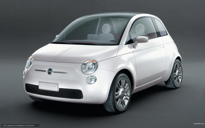 White Fiat Car — Neutral