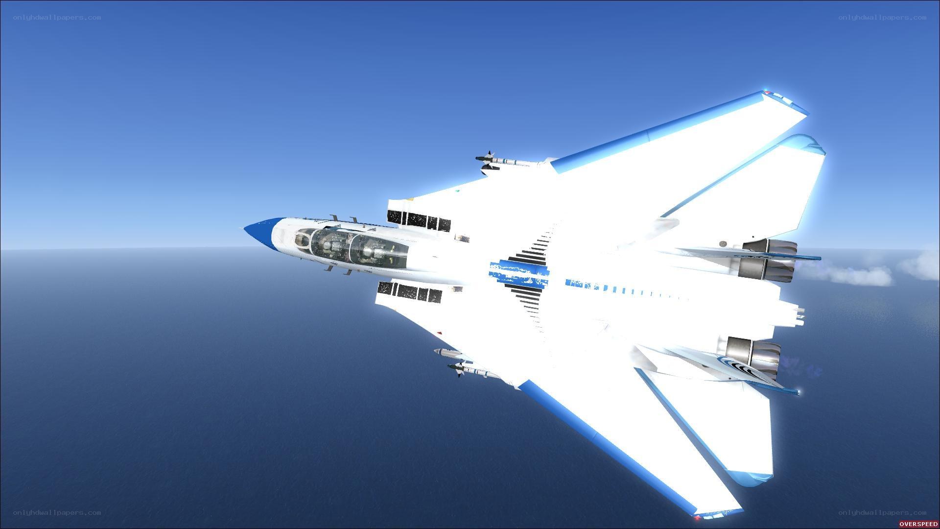 white fighter jet in flight