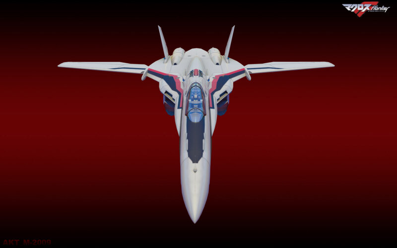 White Fighter Jet
