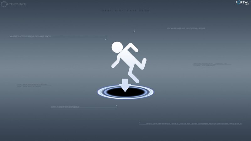 White Figure Falling — Gray