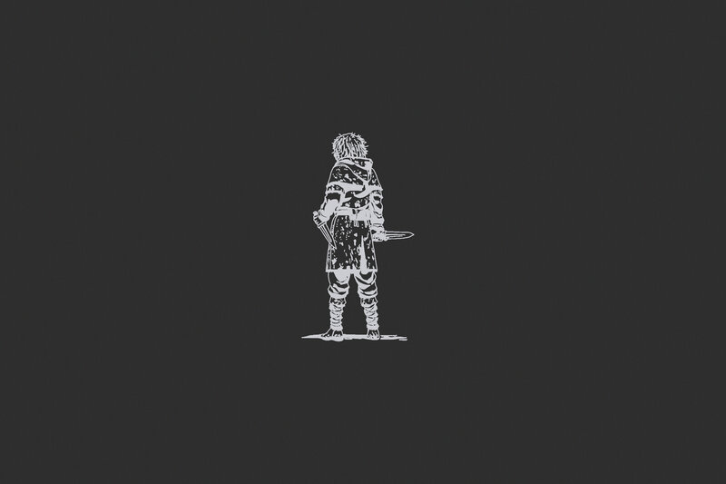 White Figure of Warrior