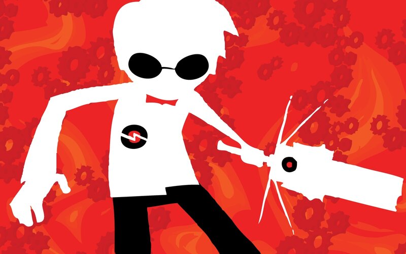 white figure with chainsaw