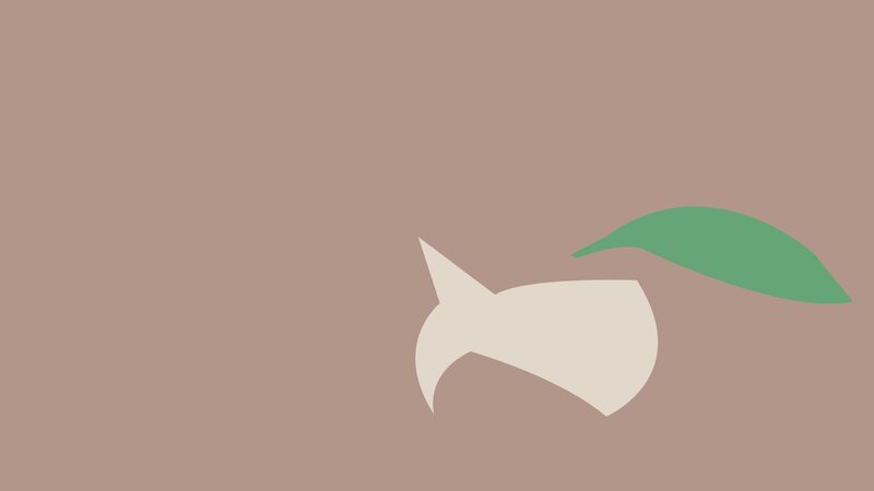 White Fish with Green Leaf