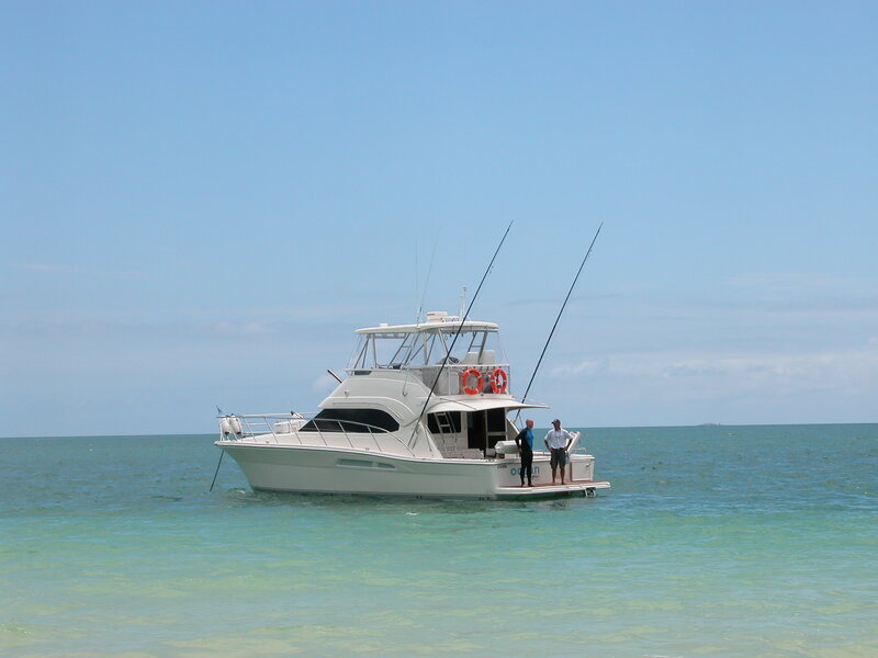 White Fishing Boat
