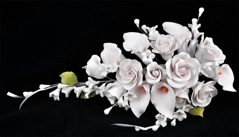 White Floral Arrangement — Elegant