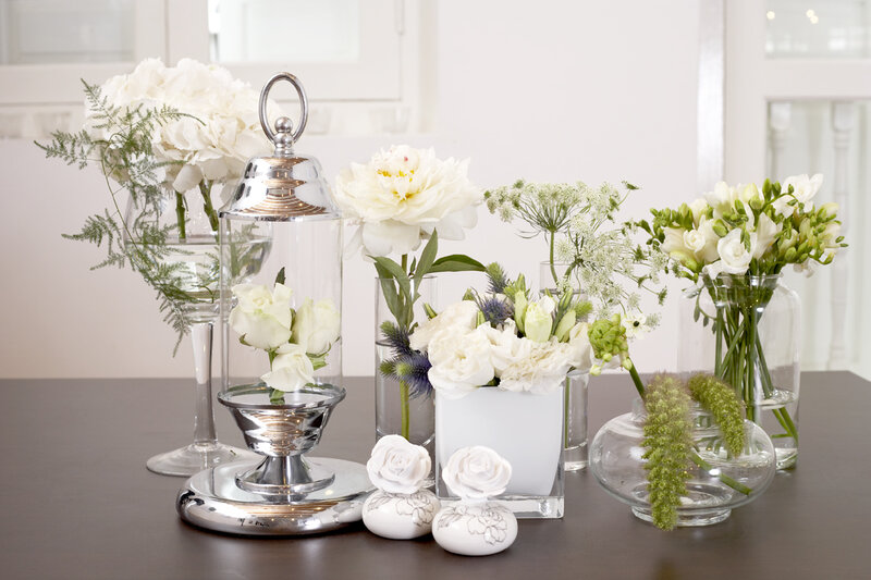 White Floral Arrangements