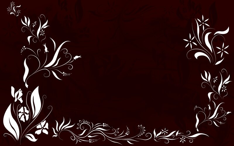 White Floral Patterns