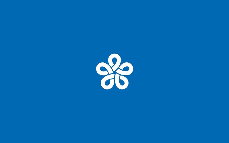White Flower-like Symbol