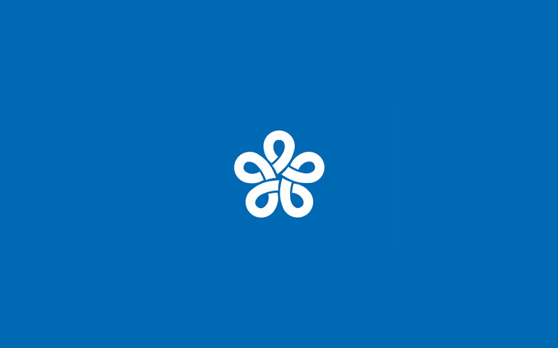 White Flower Logo
