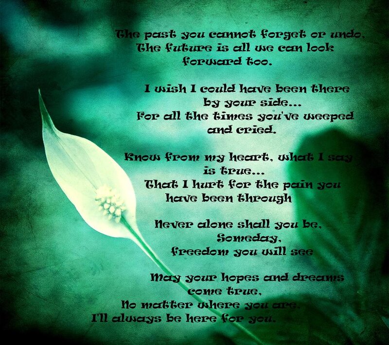 White Flower on Green — Melancholic