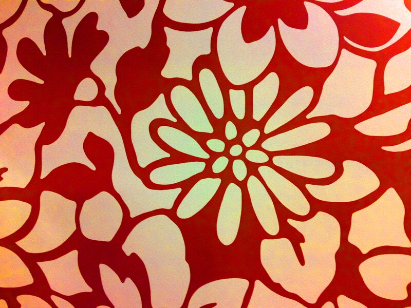 White Flower Pattern