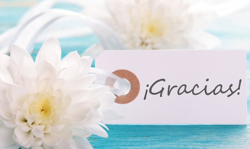 White Flower with Tag