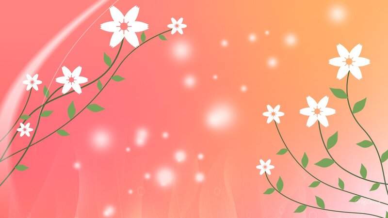 White Flowers on Vines