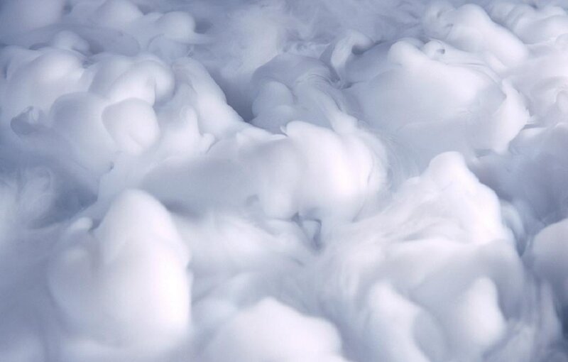 White Foam Bubbles