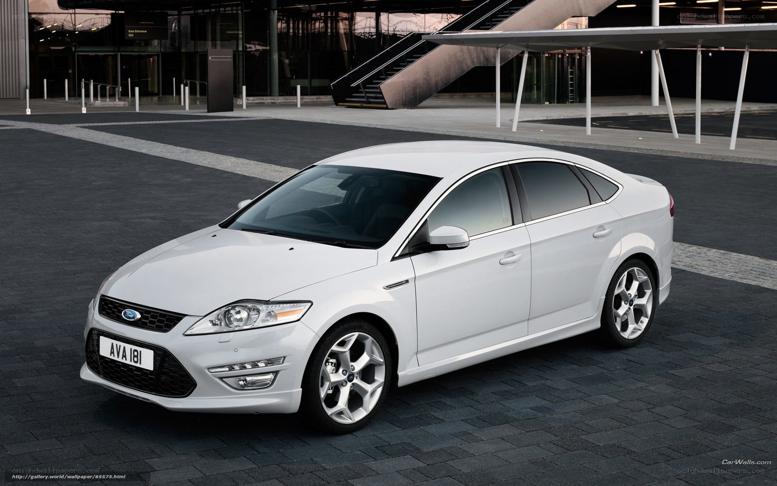 white ford falcon sedan