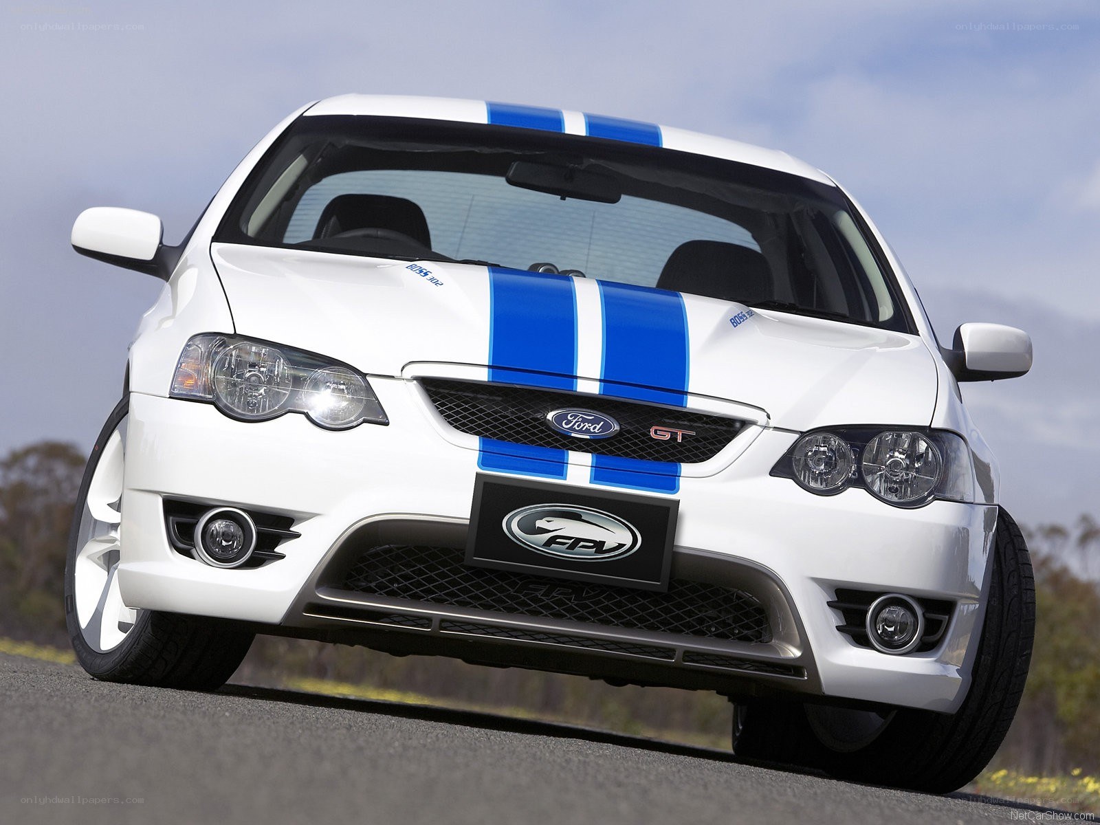 white ford fg falcon gt
