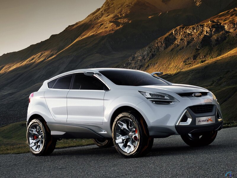 White Ford Iosis X concept car