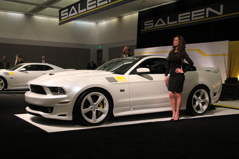 White Ford Mustang — Formal