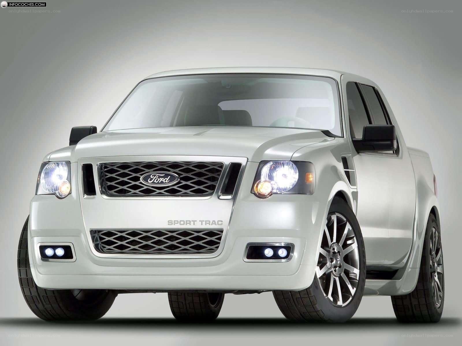 White Ford Sport Trac Concept