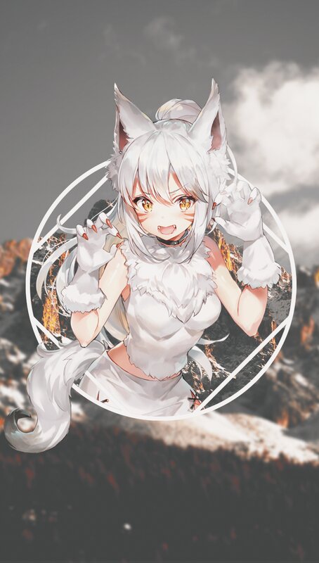 White Fox Girl — Dramatic