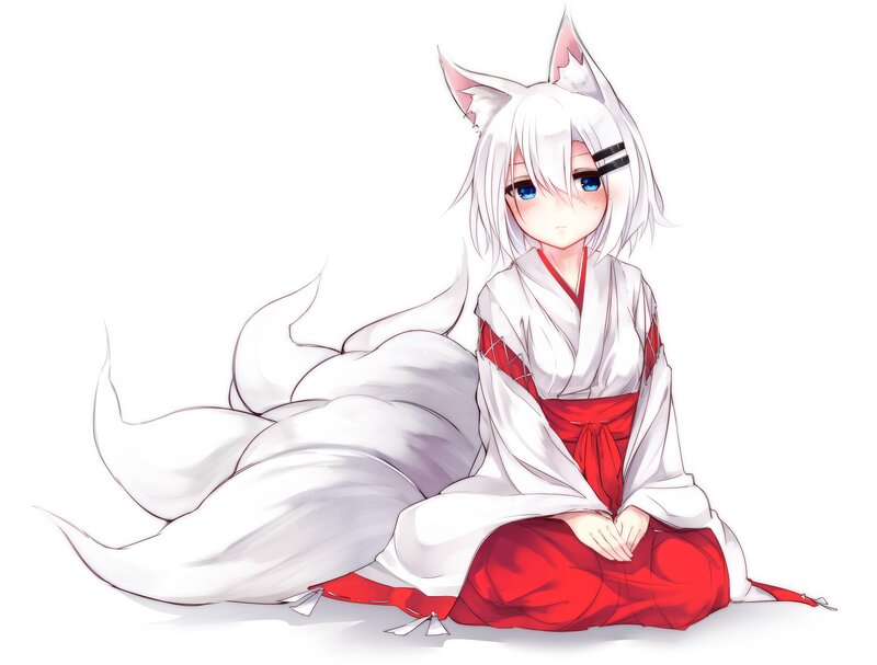 White Fox Girl