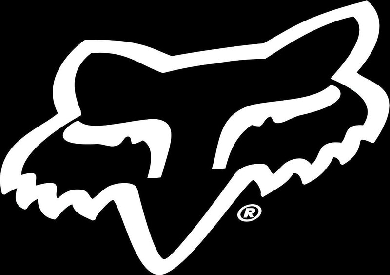 White Fox Head Outline