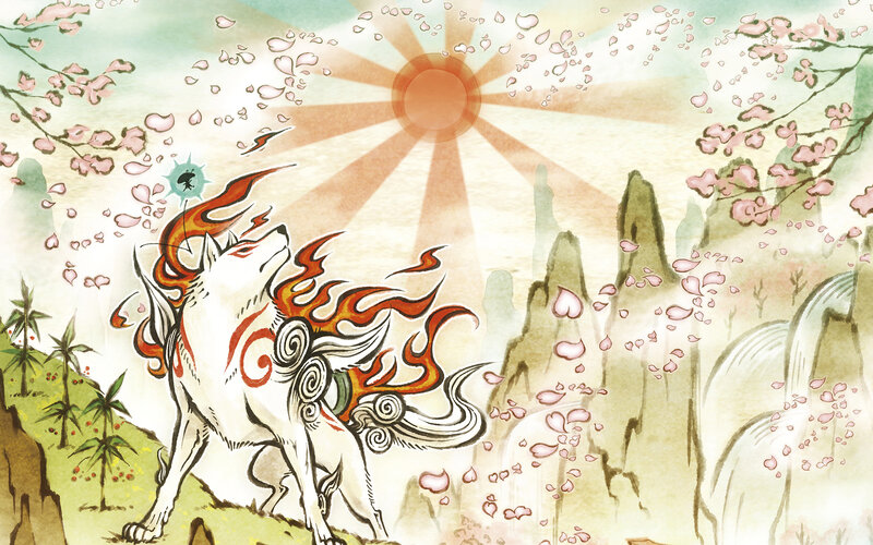 White Fox with Flames — Serene