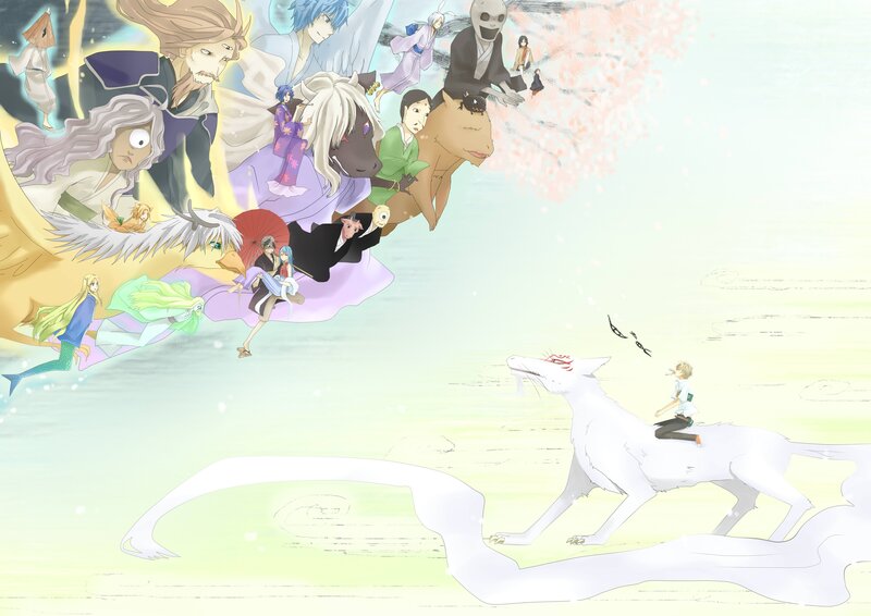 White Fox with Rider