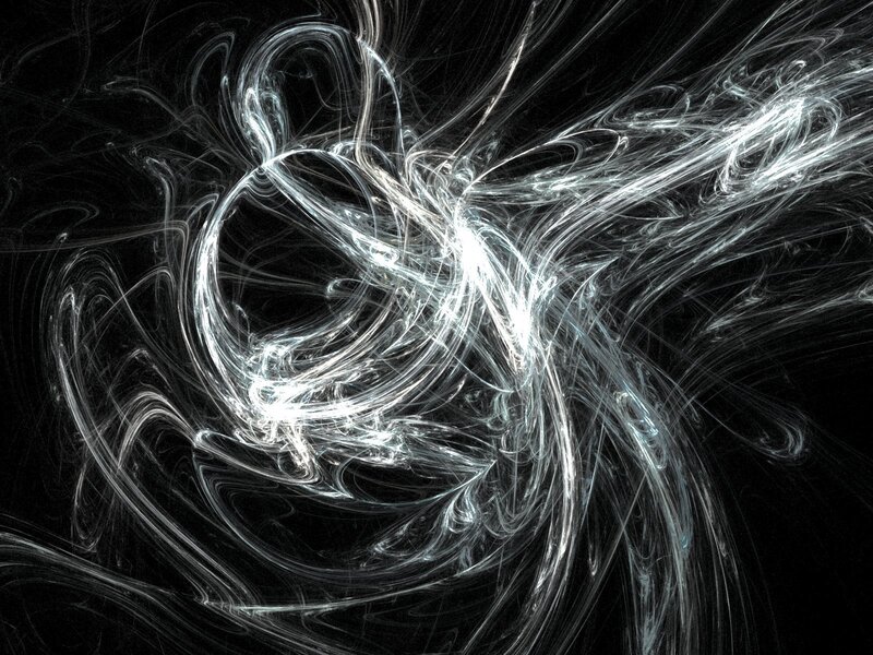 White Fractal Patterns