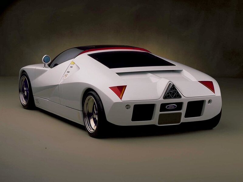 white futuristic sports car
