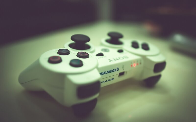 White Game Controller